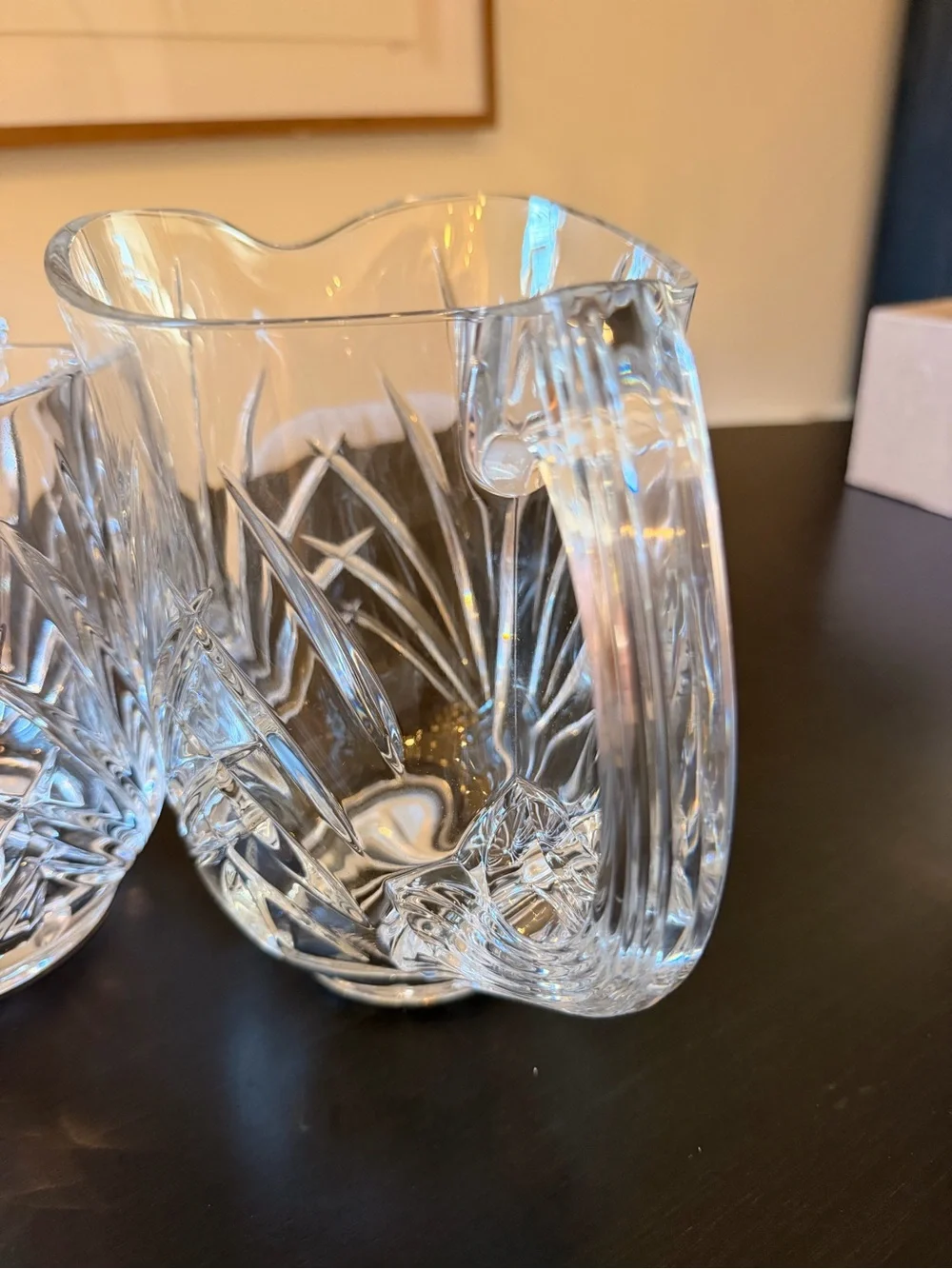 Madrigal by CRISTAL D'ARQUES pitcher and creamer set